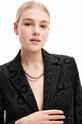 Odzież Desigual marynarka 23WWEWB9 czarny