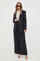 Μάλλινο σακάκι Custommade 999495878 σκούρο μπλε AW23