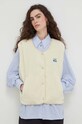 American Vintage bezrękawnik VESTE AMPLE beżowy HOK16BH23