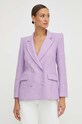 Σακάκι Patrizia Pepe 2S1476.A351 μωβ AW23
