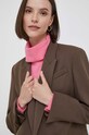 Blazer s příměsí vlny Calvin Klein K20K206715 hnědá
