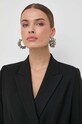 Twinset blazer con aggiunta di lana nero 232TT2047