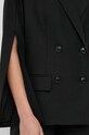 Twinset blazer con aggiunta di lana 232TT2047 nero