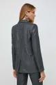 Шерстяной пиджак Twinset Основной материал: 60% Шерсть, 27% Полиамид, 9% Металлическое волокно, 4% Другой материал Подкладка: 68% Ацетат, 32% Полиэстер