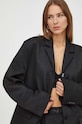 Stine Goya marynarka z domieszką wełny czarny SG5198