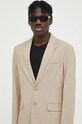 Bruuns Bazaar marynarka Statice Carl blazer beżowy BBM2269