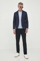 Σακάκι United Colors of Benetton 2ZVMUW00O.903 σκούρο μπλε AW23