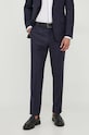 BOSS garnitur wełniany 50502427 niebieski