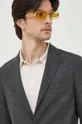 grigio BOSS blazer con aggiunta di lana