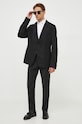BOSS sacou din lana 50502537 negru AW23