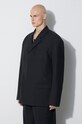 032C giacca in lana nero FW23.W.4100