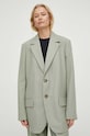 Odzież Won Hundred marynarka z domieszką wełny 2607.14199 zielony