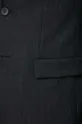 чёрный Шерстяной пиджак Calvin Klein