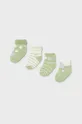 зелений Шкарпетки для немовлят Mayoral Newborn 4-pack Для хлопчиків