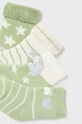Носки для младенцев Mayoral Newborn 4 шт 9653.1C.Newborn.9BYX зелёный AW23
