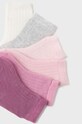 Mayoral Newborn skarpetki niemowlęce 6-pack 9655.1L.Newborn.9BYX różowy AW23