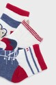 Mayoral Newborn skarpetki niemowlęce 3-pack 9656.1M.Newborn.9BYX czerwony AW23