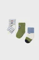 Шкарпетки для немовлят Mayoral 3-pack  72% Бавовна, 25% Поліамід, 3% Еластан