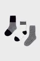 бежевий Дитячі шкарпетки Mayoral 3-pack Для хлопчиків