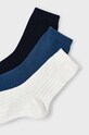 Mayoral skarpetki dziecięce 3-pack 10575.5G.Skarpety niebieski AW23