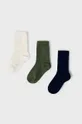 zelená Detské ponožky Mayoral 3-pak Chlapčenský