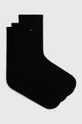 μαύρο Κάλτσες Tommy Hilfiger 3-pack Γυναικεία