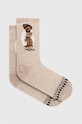 Polo Ralph Lauren zokni hosszúszárú zokni bézs 455923583