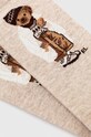 Polo Ralph Lauren zokni 455923583 bézs AW23