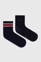 Tommy Hilfiger skarpetki 2-pack wzorzyste granatowy 701224914