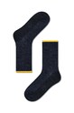 Ponožky Happy Socks Mariona Crew Sock dlhé ponožky tmavomodrá P000177