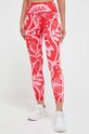 adidas Performance edzős legging Farm elasztánnal piros IM2379