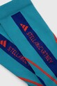 Čarape adidas by Stella McCartney IL6528 tirkizna AW23