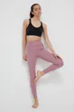 Tajice za jogu adidas Performance Essentials roza