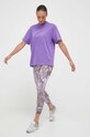 adidas by Stella McCartney legginsy treningowe TruePurpose Optime IB6779 fioletowy AW23