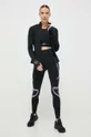 adidas by Stella McCartney legginsy do biegania TruePace czarny