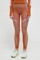 arancione adidas by Stella McCartney leggings da allenamento x TERREX True Nature Donna