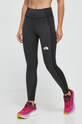 The North Face legginsy treningowe z elastanem czarny NF0A856IMN81