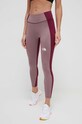 The North Face leggins de antrenament tricotaj violet NF0A856ILCI1