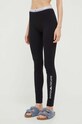 Emporio Armani Underwear legginsy lounge z elastanem czarny 164568.3F227