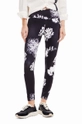 czarny Desigual legginsy Damski