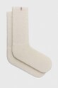 UGG skarpetki z domieszką wełny skarpetki długie biały 1145335