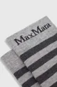 Κάλτσες με μείγμα κασμίρι Max Mara Leisure γκρί