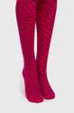 roza Hlačne nogavice Pinko Ženski