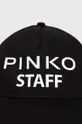 Pinko czapka z daszkiem czarny