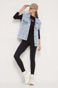 Tommy Jeans legginsy DW0DW16854 czarny AW23