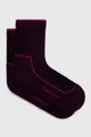 burgundské Ponožky Icebreaker Cool-Lite Merino Hike 3Q Dámsky