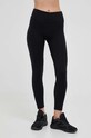Dkny legginsy aplikacja czarny DP3P3323