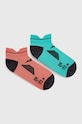 Mizuno skarpetki Act Train Mid 2-pack trening zielony J2GX1055Z.D