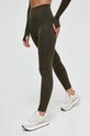 Tajice za trening Casall Wool Rib zelena 21556