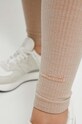 Tajice za trening Casall Wool Rib bež 21556
